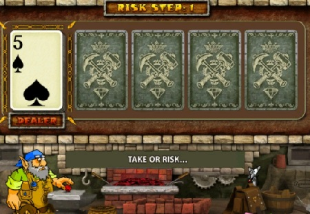 Риск игра игрового автомата Gnome / Гном